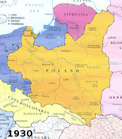 fronteras polonia 1930