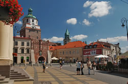 Puerta de Cracovia en Lublin